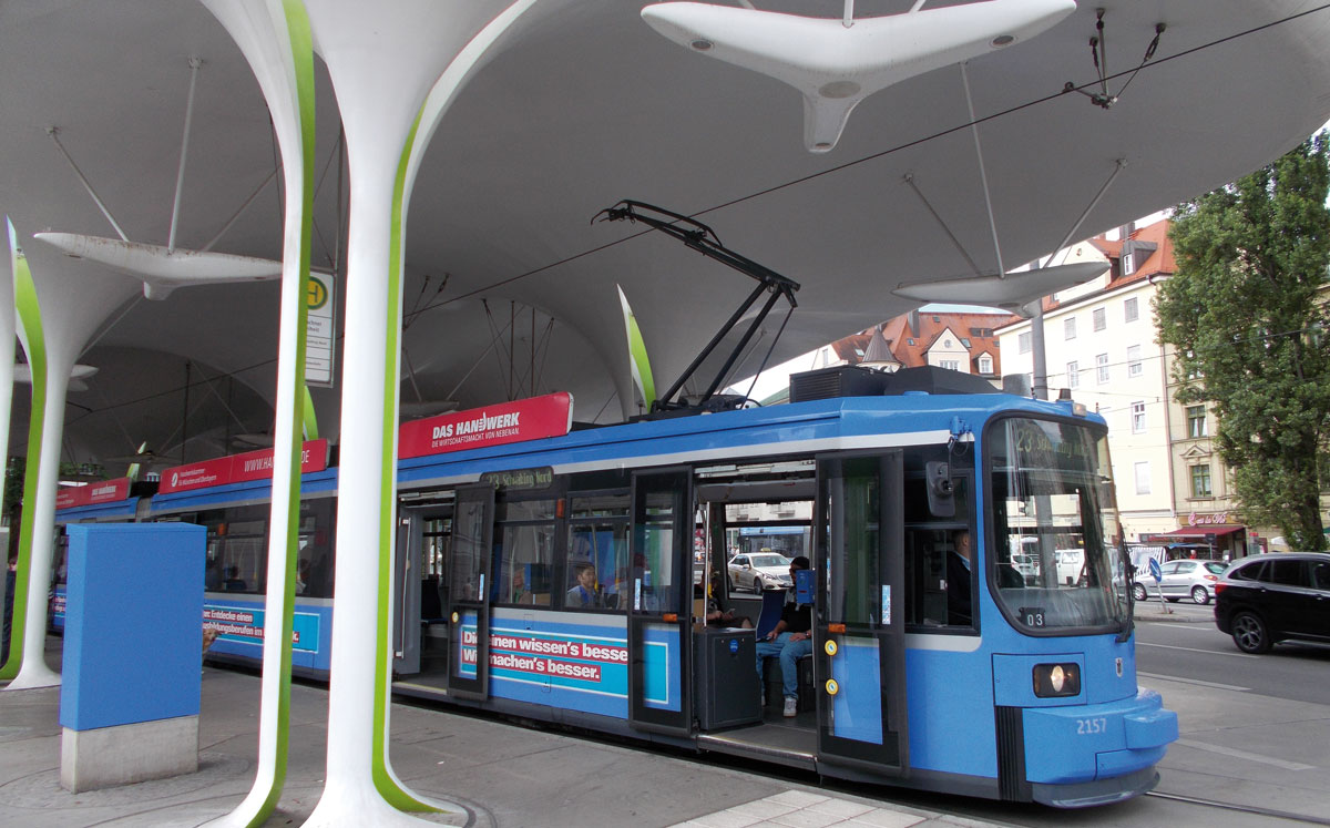 VCD Vorschlag - Linie 23 als neue Nord-Süd-Tram Münchner Freiheit