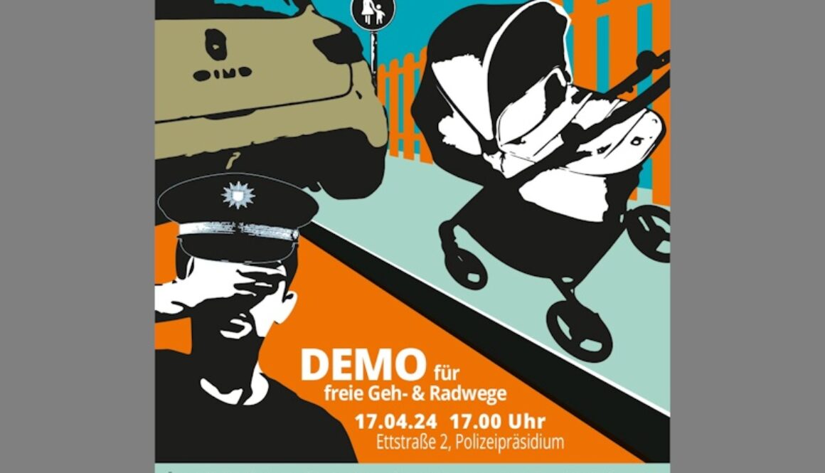 Demo Geh-Radwege 17.4.2024